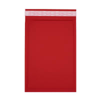 265 x 180mm Red Eco Paper Padded Envelopes